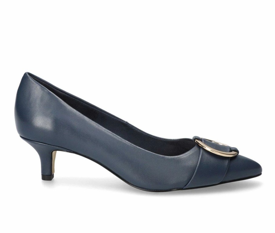 Pumps * | Cheap Women'S Bella Vita Nic Pumps Navy