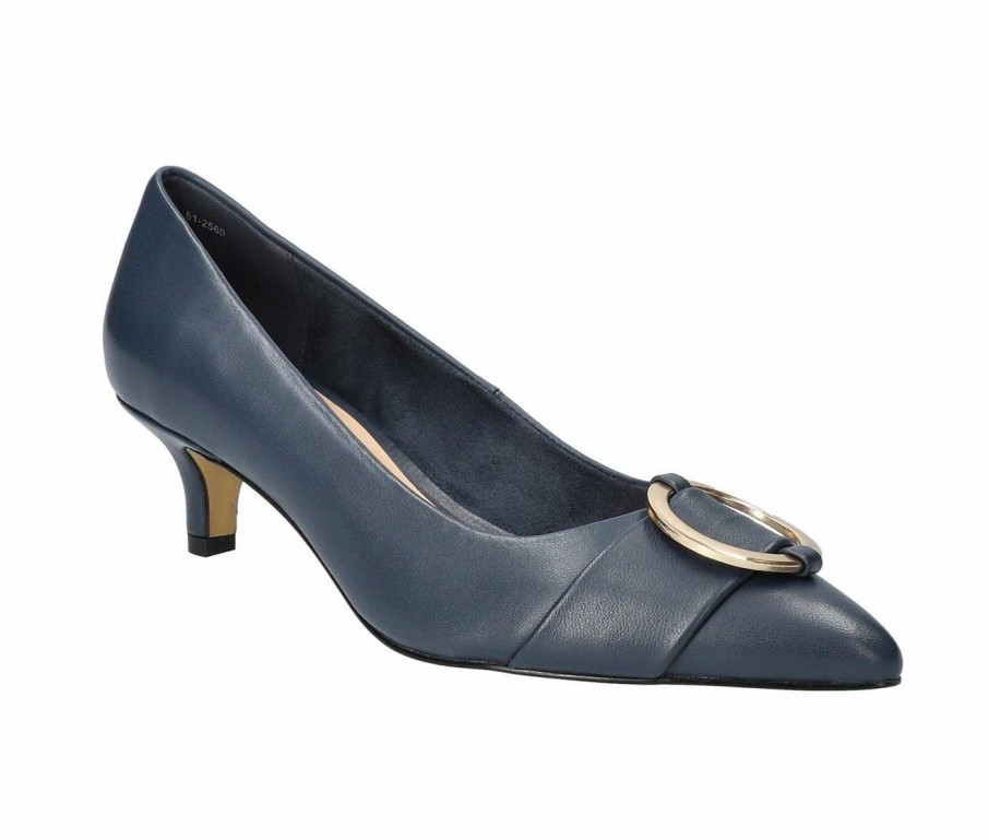 Pumps * | Cheap Women'S Bella Vita Nic Pumps Navy