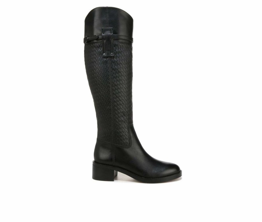 Knee High And Riding Boots * | Best Deal Women'S Franco Sarto Colt Tall Knee High Boots Black