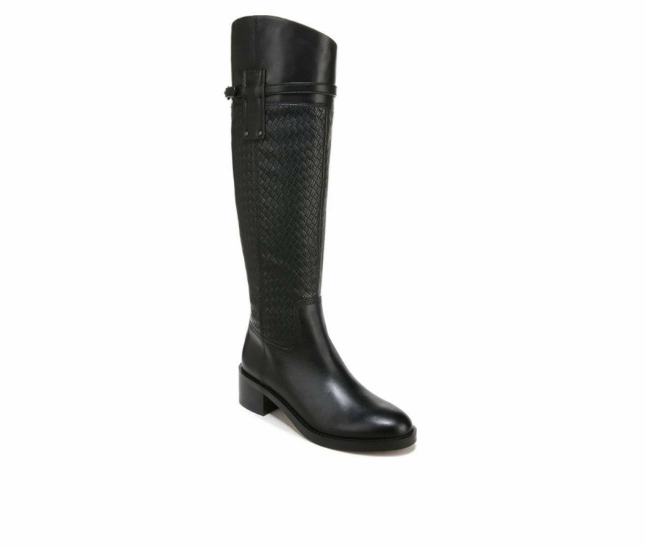 Knee High And Riding Boots * | Best Deal Women'S Franco Sarto Colt Tall Knee High Boots Black