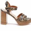 Heeled Sandals * | Flash Sale Women'S Rag & Co Chypre Dress Sandals Tan