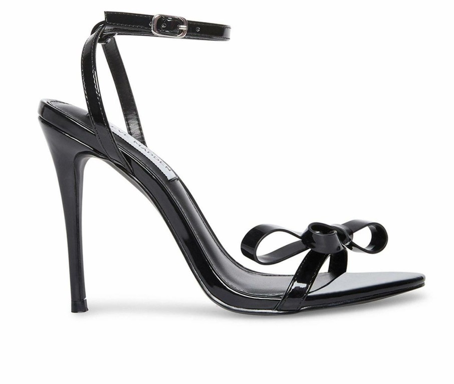 Heeled Sandals * | Brand New Women'S Steve Madden Bradshaw Dress Sandals Black