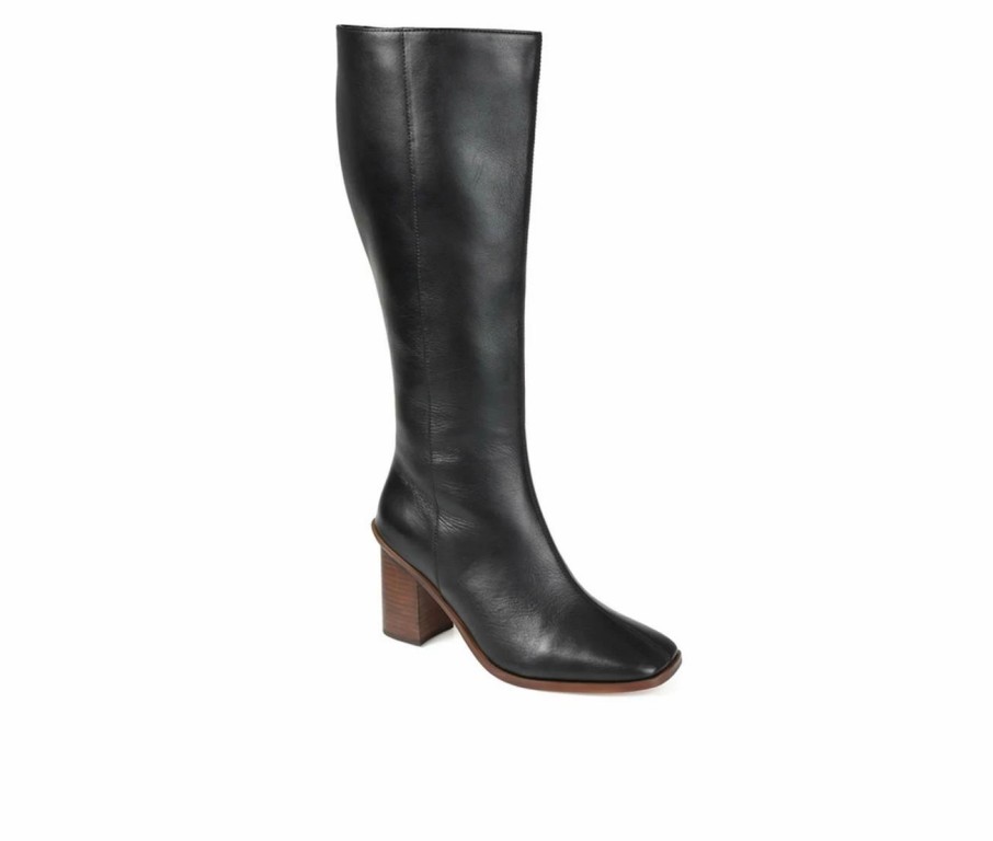 Knee High And Riding Boots * | Coupon Women'S Journee Signature Tamori-Wc Knee High Boots Black