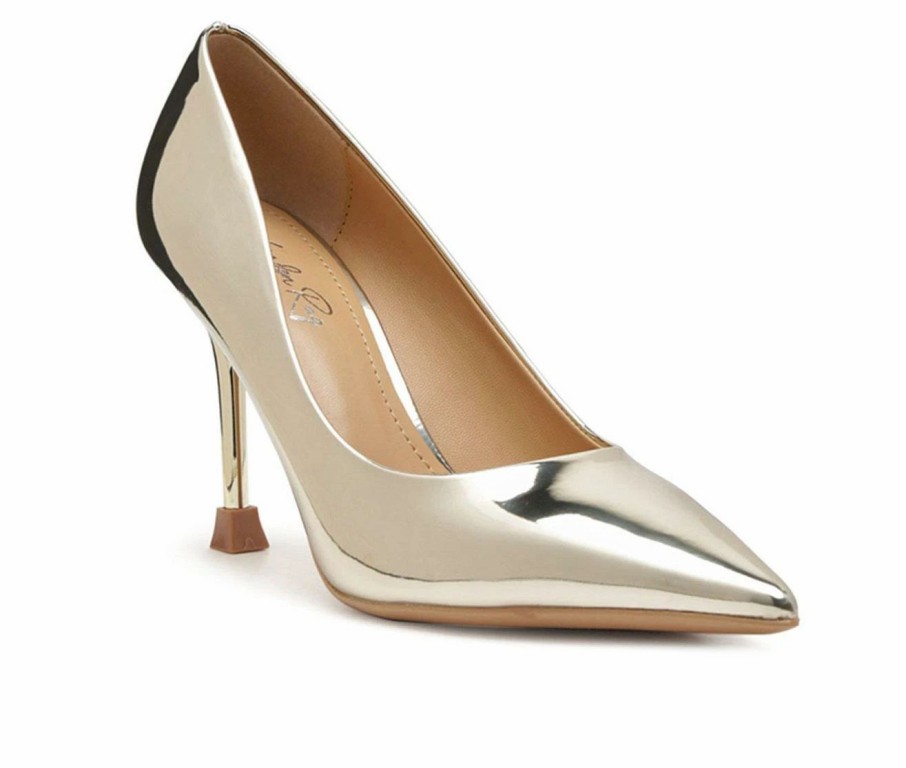 Stiletto Heels * | Discount Women'S London Rag Poudre Pumps Gold