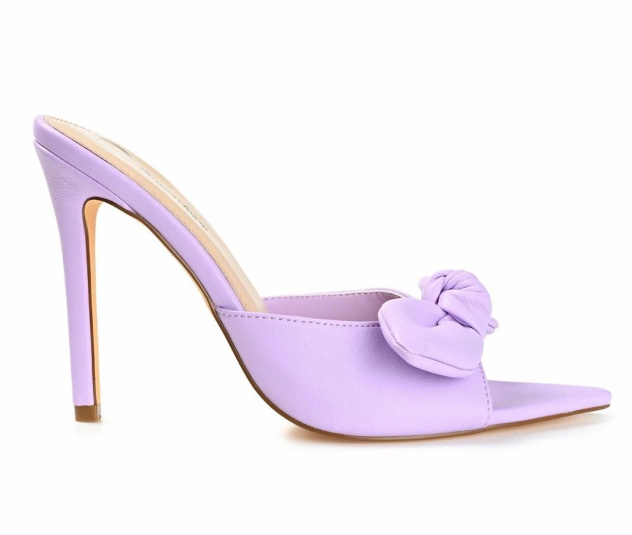 Heeled Sandals * | Cheap Women'S Journee Collection Zelah Stilettos Lilac