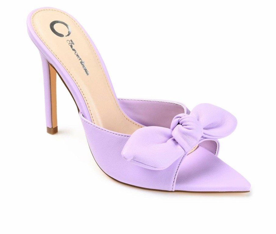 Heeled Sandals * | Cheap Women'S Journee Collection Zelah Stilettos Lilac