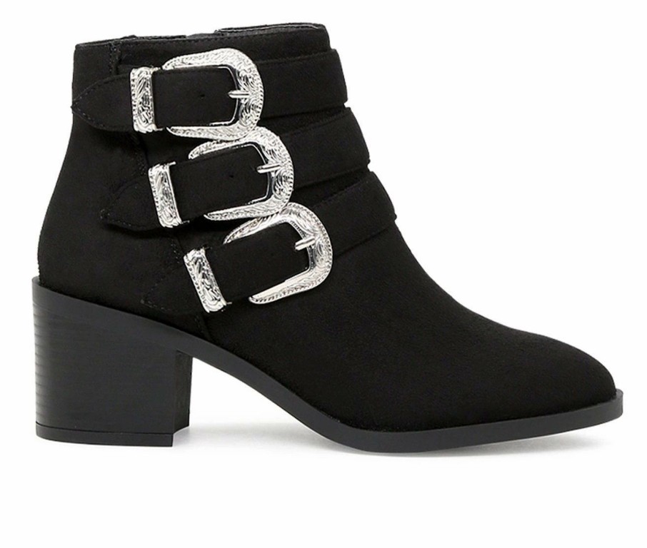 Ankle Boots And Booties * | Cheapest Women'S London Rag Kate Booties Black