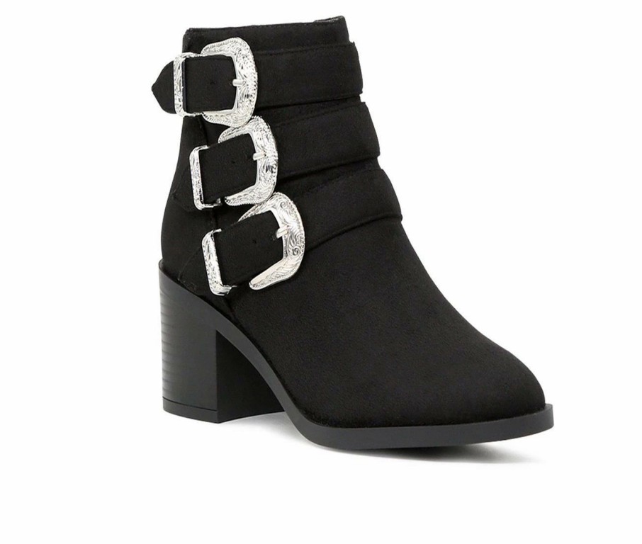 Ankle Boots And Booties * | Cheapest Women'S London Rag Kate Booties Black