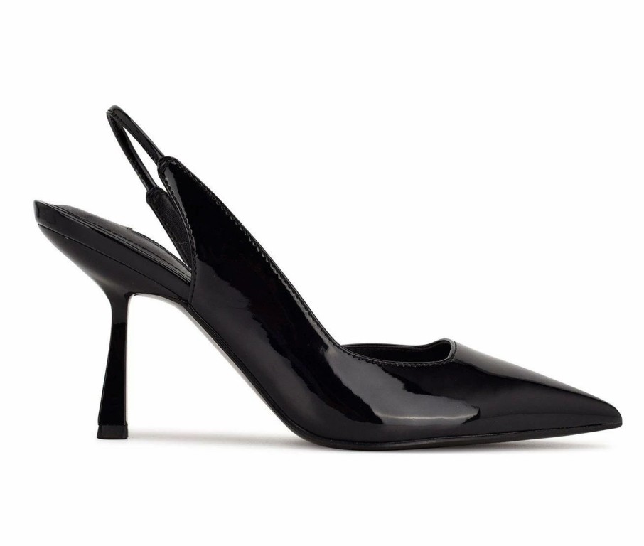 Pumps * | Best Pirce Women'S Nine West Mollie Pumps Black Patent