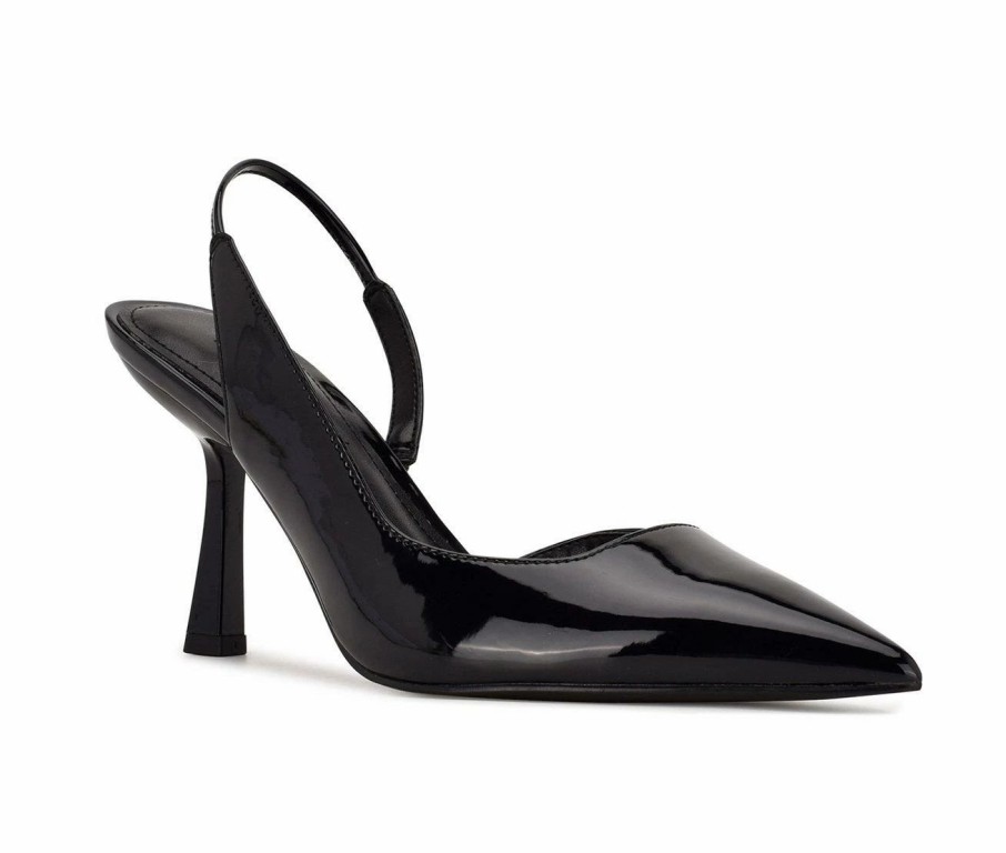 Pumps * | Best Pirce Women'S Nine West Mollie Pumps Black Patent