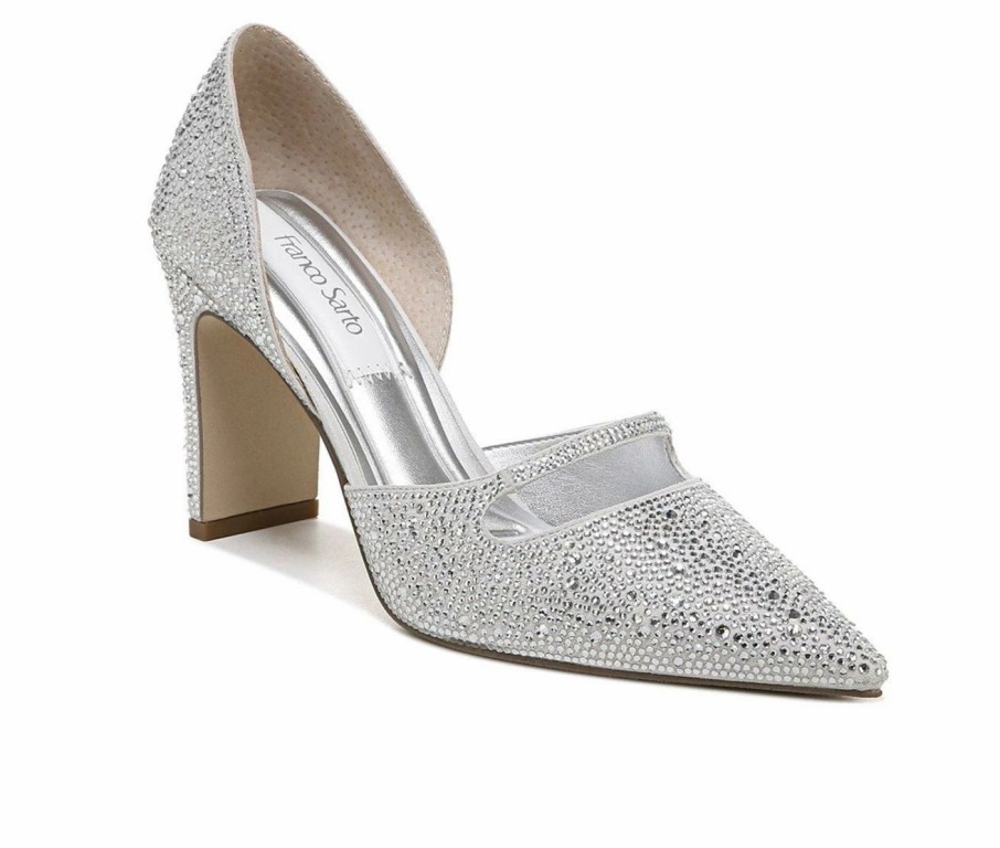 Pumps * | Hot Sale Women'S Franco Sarto Azara 2 Pumps Platinum