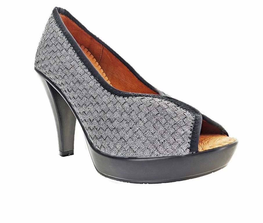 Pumps * | Cheapest Women'S Bernie Mev Fabulous Pumps Pewter