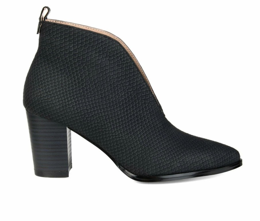 Heeled Boots * | Top 10 Women'S Journee Collection Bellamy Booties Black