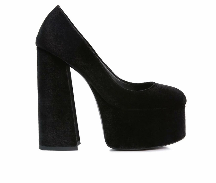 Pumps * | Cheap Women'S London Rag Old Novelty Pumps Black