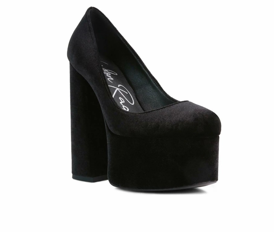 Pumps * | Cheap Women'S London Rag Old Novelty Pumps Black