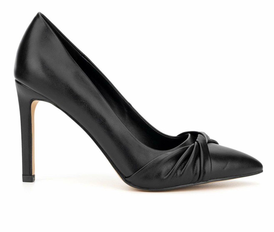 Stiletto Heels * | Wholesale Women'S New York And Company Monique Pumps Black