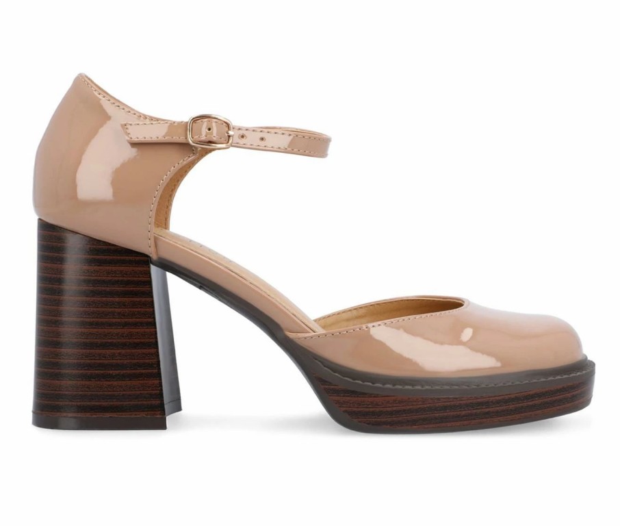 Pumps * | Flash Sale Women'S Journee Collection Sophilynn Pumps Nude