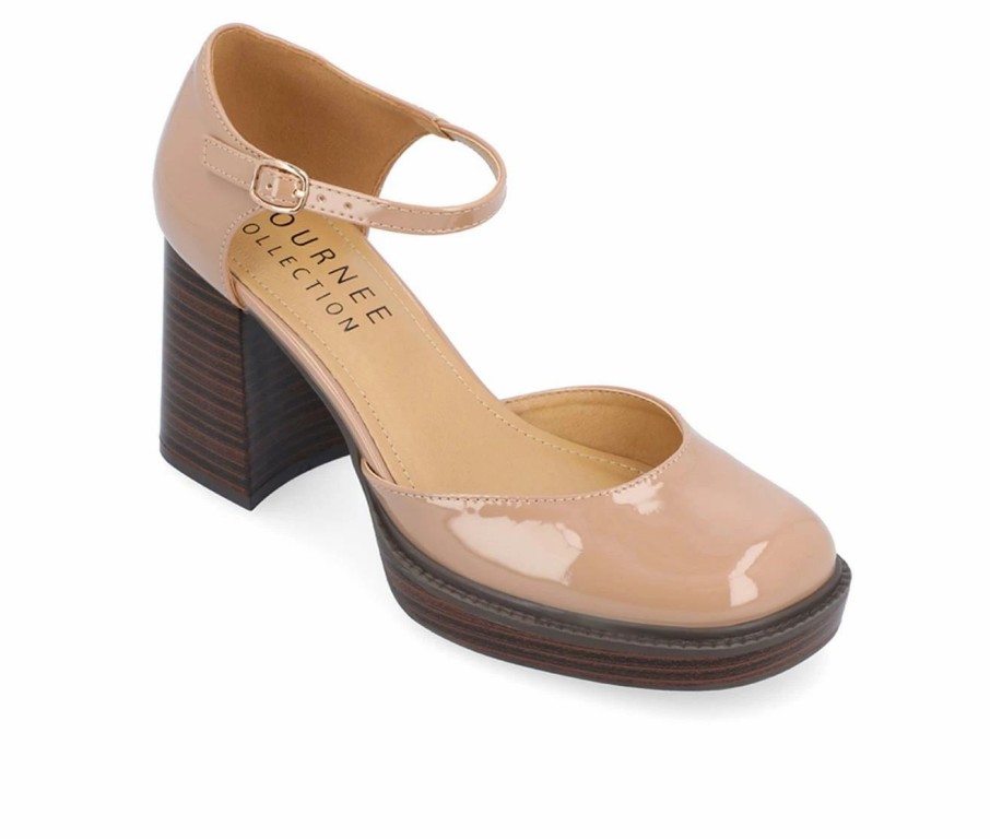 Pumps * | Flash Sale Women'S Journee Collection Sophilynn Pumps Nude