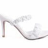 Stiletto Heels * | Wholesale Women'S London Rag Qualie Stiletto Dress Sandals White