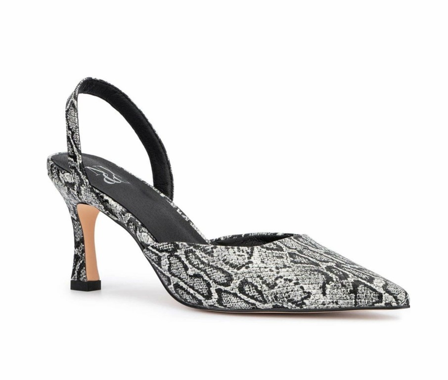 Pumps * | Wholesale Women'S New York And Company Antonella Pumps Black/Whit