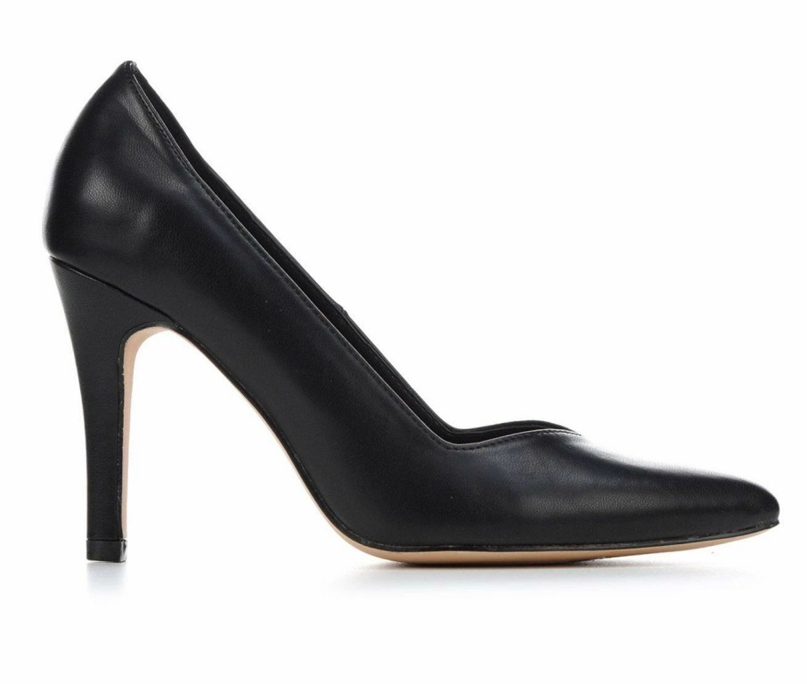 Stiletto Heels * | Flash Sale Women'S Mia Maire Pumps Black Smooth