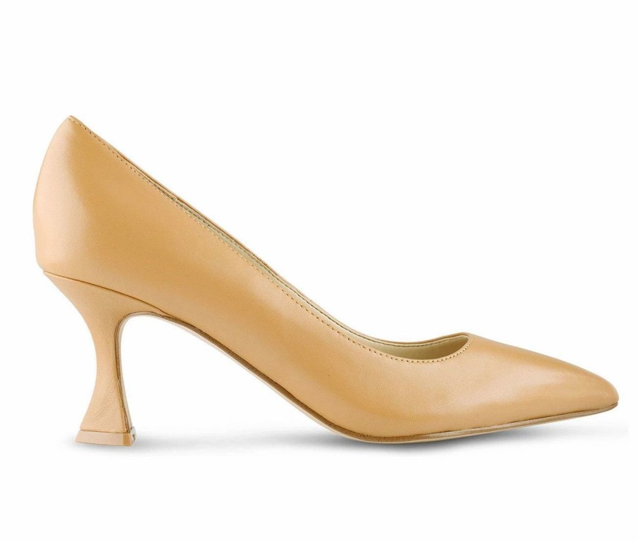 Pumps * | Best Deal Women'S Nine West Workin Pumps Light Tan