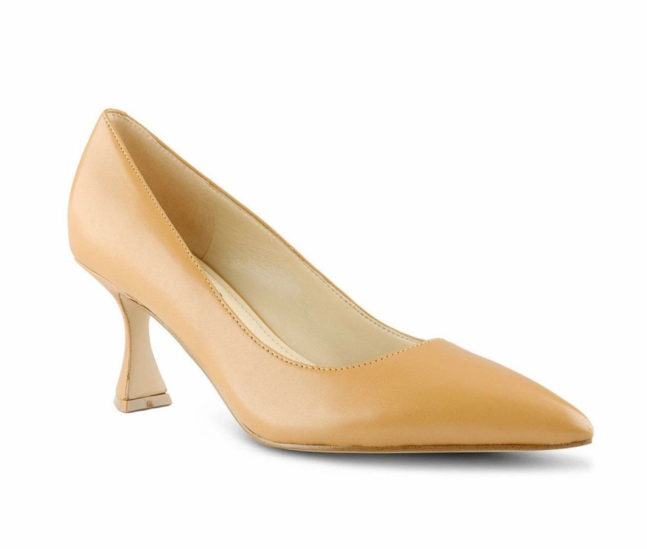 Pumps * | Best Deal Women'S Nine West Workin Pumps Light Tan