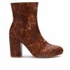 Heeled Boots * | New Women'S Coconuts By Matisse Carrie Booties Tan Snake