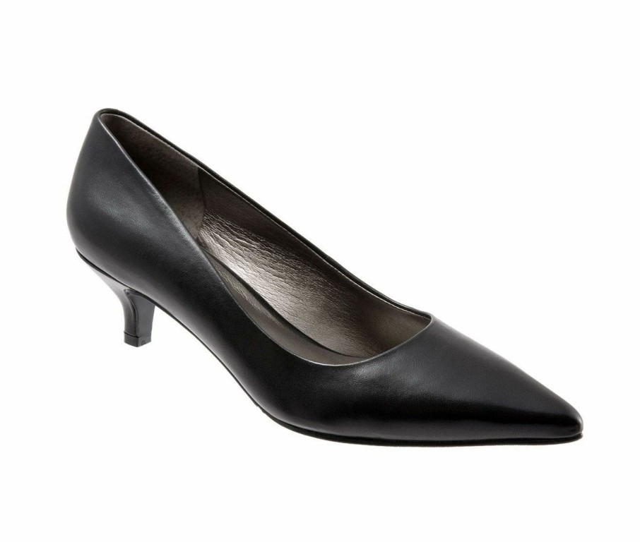 Pumps * | Wholesale Women'S Trotters Paulina Pumps Black