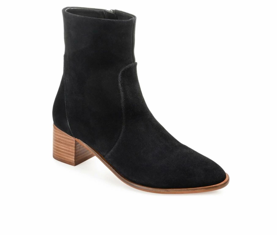 Heeled Boots * | Best Pirce Women'S Journee Signature Airly Booties Black