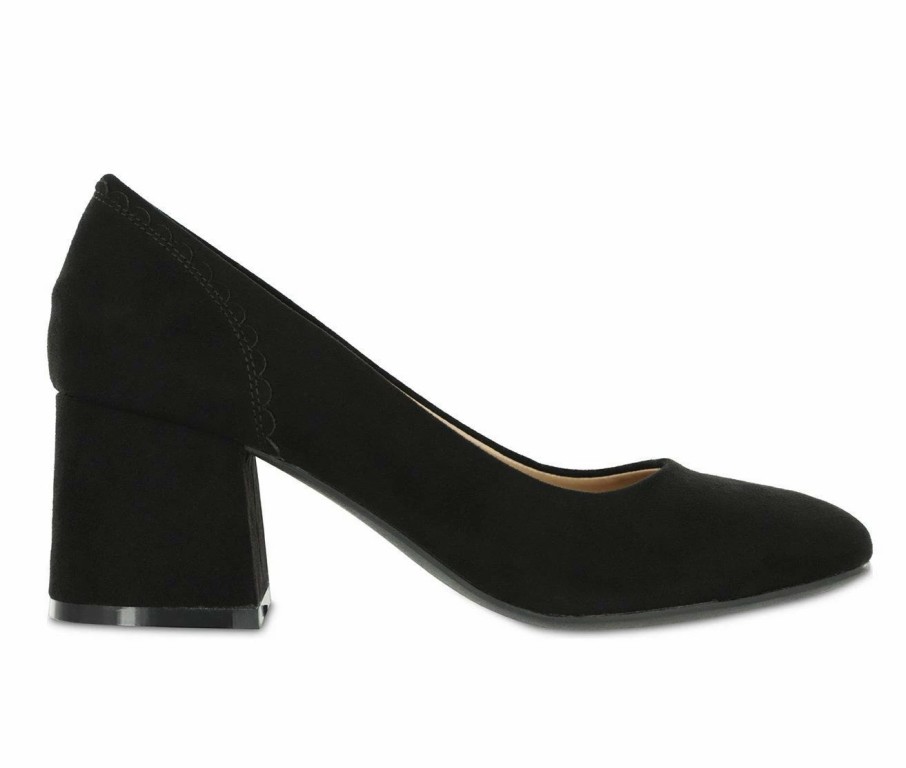 Block Heels * | Best Deal Women'S Mia Amore Danila-W Pumps Black