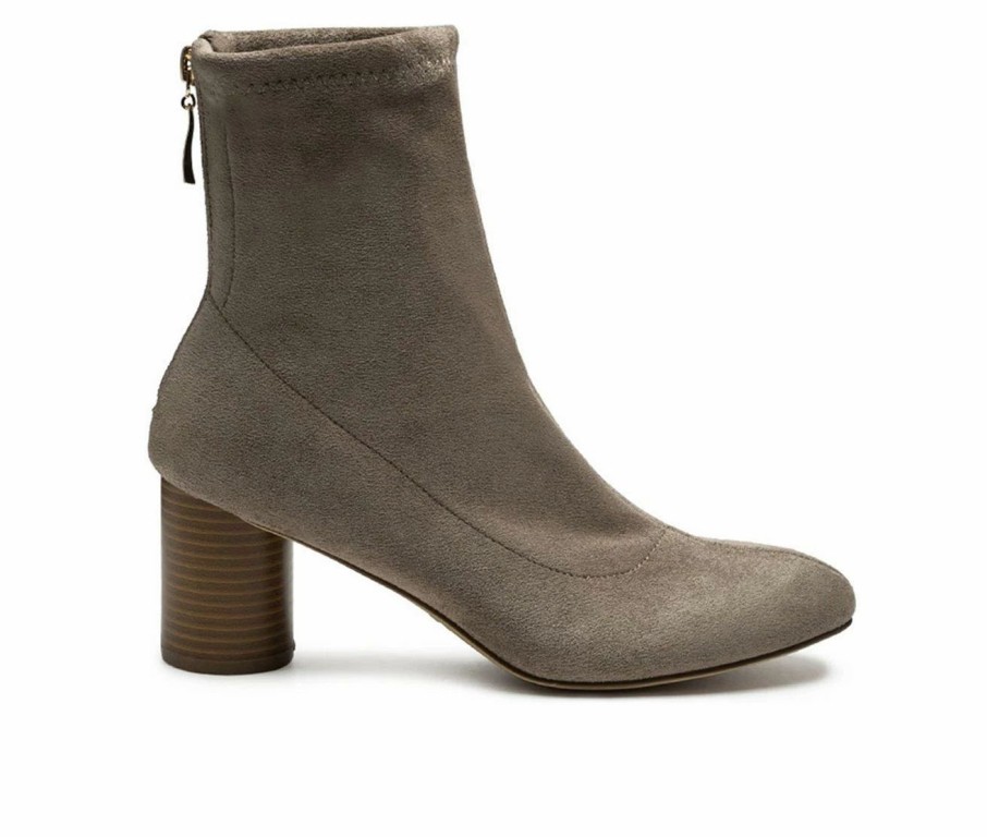 Heeled Boots * | Best Sale Women'S London Rag Emerson Heeled Booties Taupe