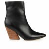 Heeled Boots * | Best Deal Women'S Journee Signature Hydra Heeled Booties Black