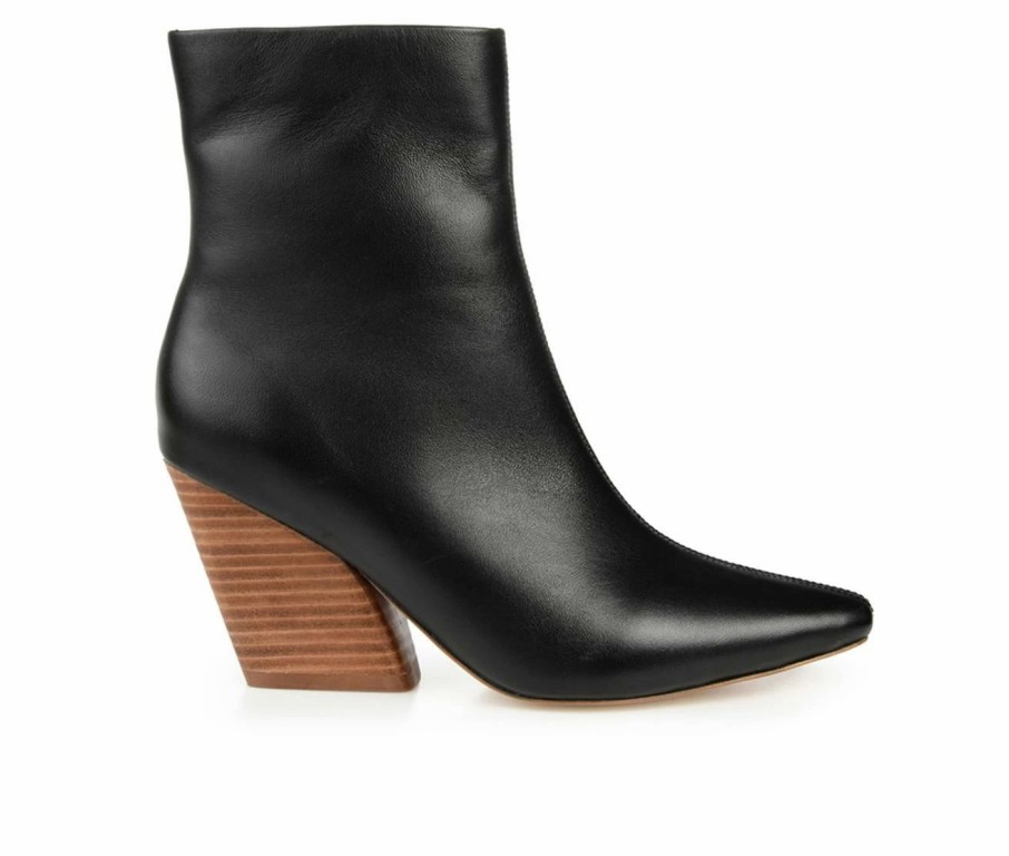 Heeled Boots * | Best Deal Women'S Journee Signature Hydra Heeled Booties Black