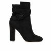 Heeled Boots * | Promo Women'S New York And Company Luella Heeled Booties Black