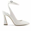 Pumps * | Best Deal Women'S Nine West Tabita Pumps Ivory Croco