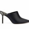 Stiletto Heels * | Cheapest Women'S New York And Company Carletta Mule Pumps Black