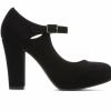 Pumps * | Best Pirce Women'S Y-Not Ariel Pumps Black Nub