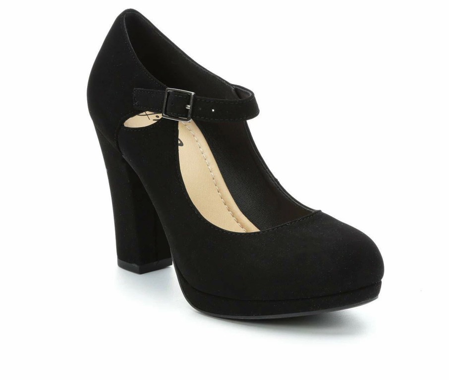 Pumps * | Best Pirce Women'S Y-Not Ariel Pumps Black Nub