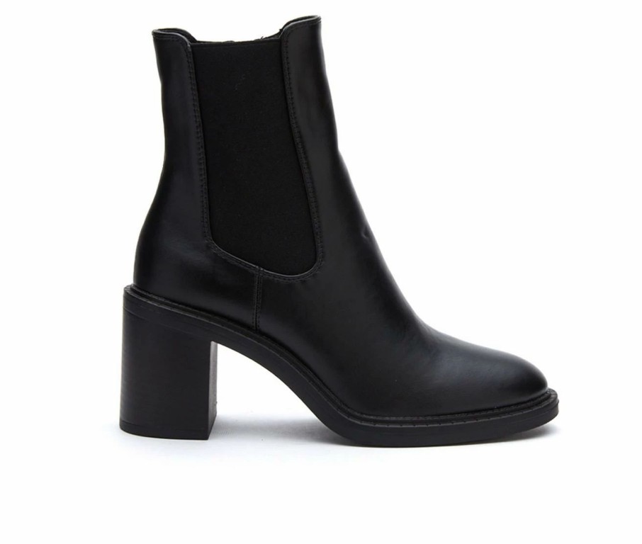 Heeled Boots * | Cheap Women'S Beach By Matisse Emma Booties Black