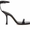 Heeled Sandals * | Best Pirce Women'S Nine West Yess Dress Sandals Black Glitter