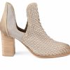 Heeled Boots * | Wholesale Women'S Journee Signature Kevona Side Slit Booties Stone