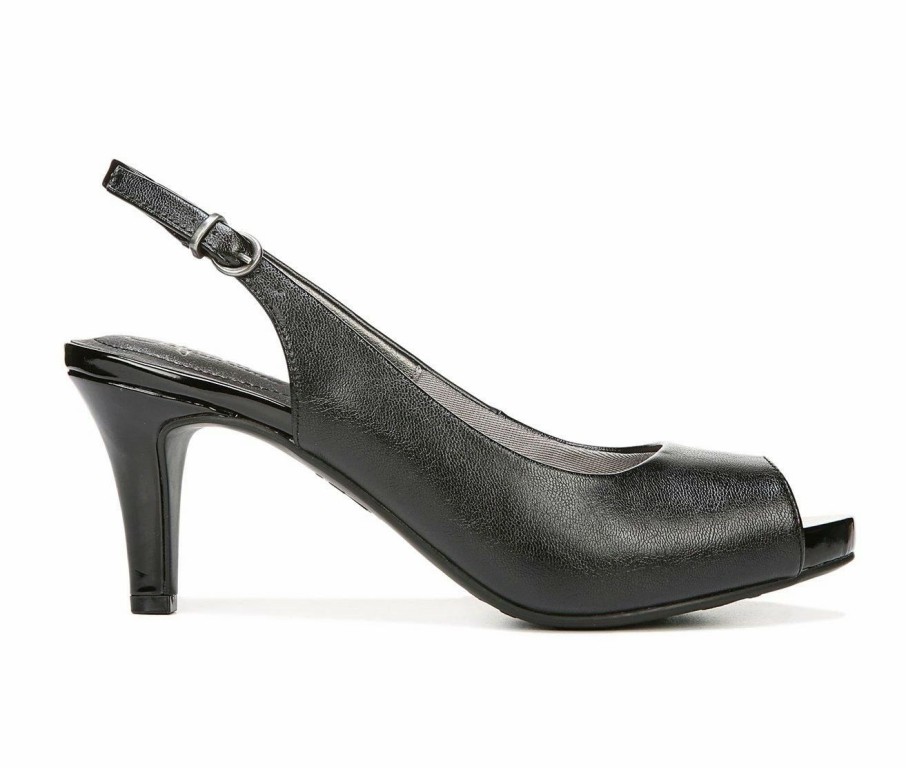 Pumps * | Best Pirce Women'S Lifestride Teller Pumps Black Smooth