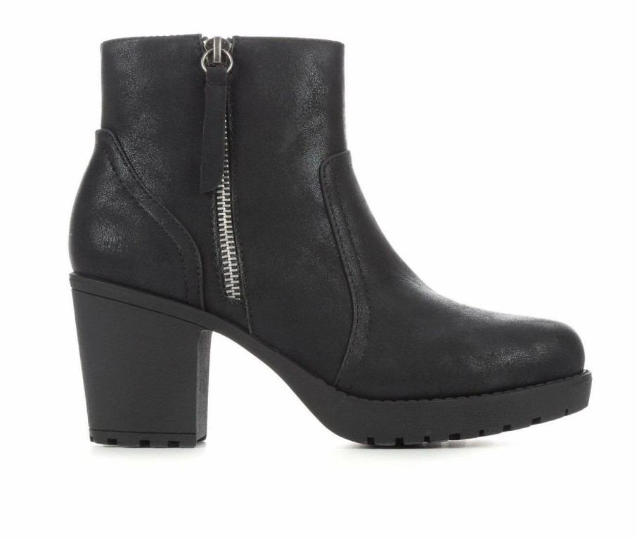 Heeled Boots * | Best Deal Women'S Sugar Shellbee Booties Black