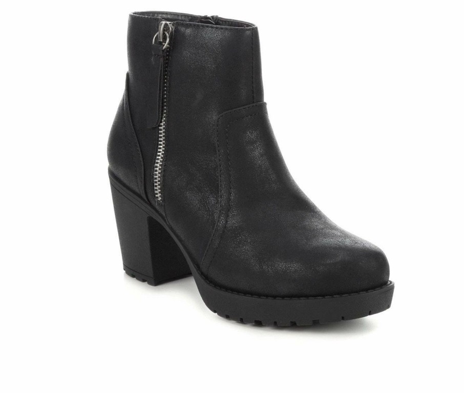 Heeled Boots * | Best Deal Women'S Sugar Shellbee Booties Black