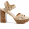 Heeled Sandals * | Best Reviews Of Women'S Rag & Co Choupette Dress Sandals Nude