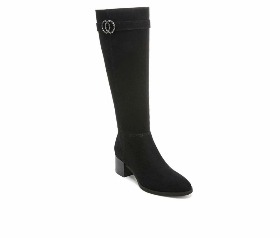 Knee High And Riding Boots * | Flash Sale Women'S Lifestride Darling Wide Calf Knee High Boots Black