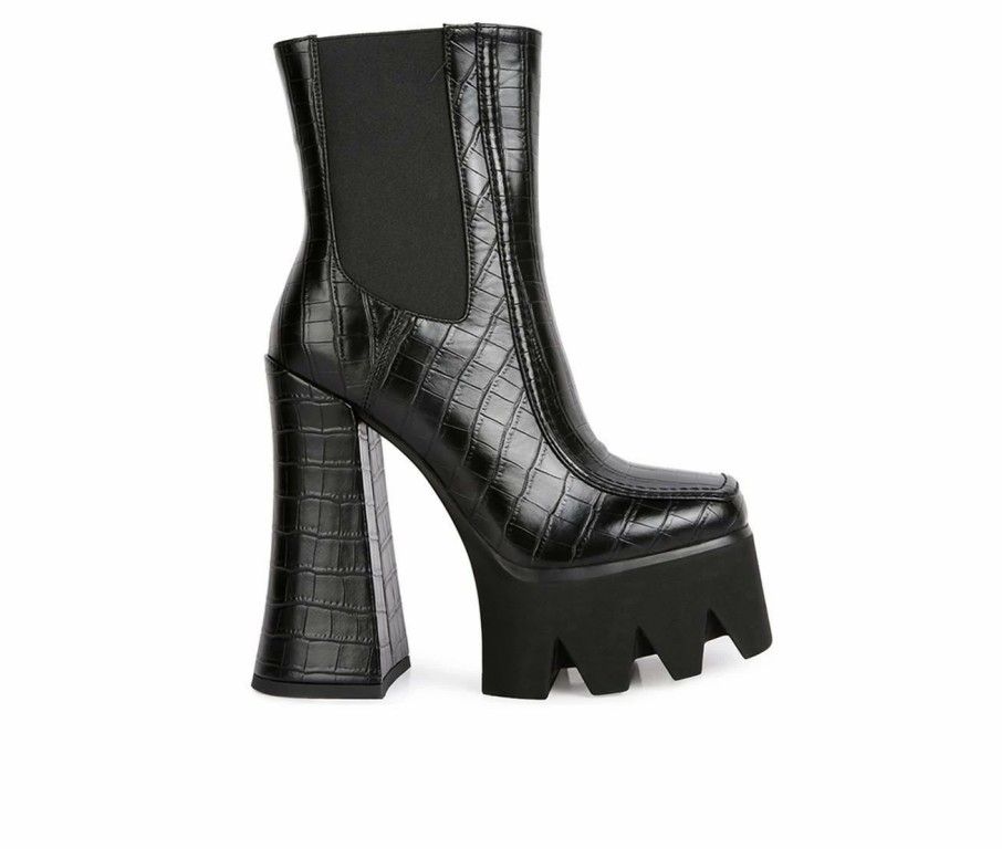 Heeled Boots * | Cheapest Women'S London Rag Bounty Booties Black