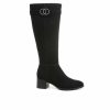 Knee High And Riding Boots * | Best Reviews Of Women'S Lifestride Daring Knee High Boots Black