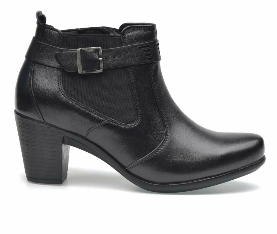 Ankle Boots And Booties * | Coupon Women'S Pazstor Britany Heeled Booties Black